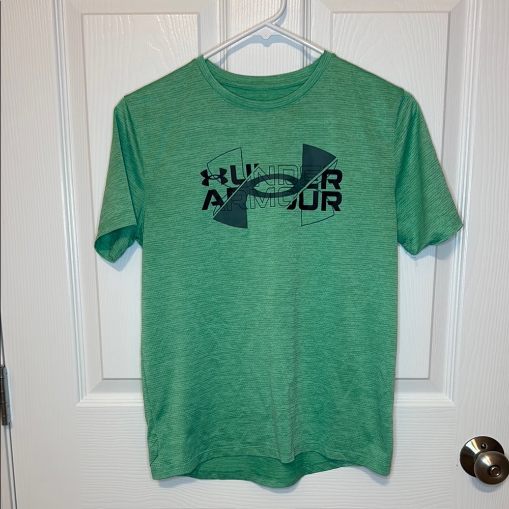 Under Armour Green T-Shirt YLG